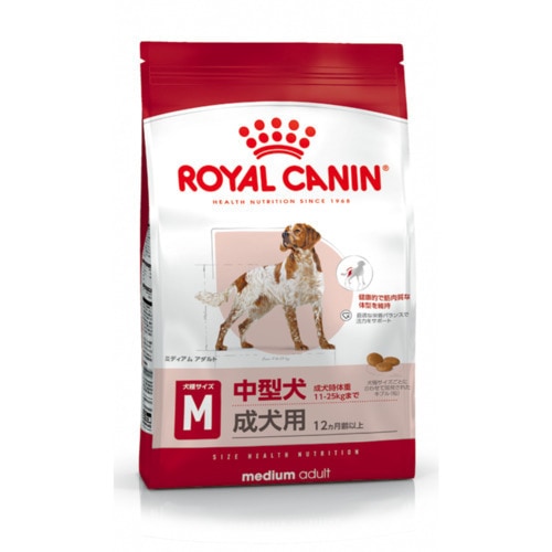 ロイヤルカナン ミディアム アダルト 中型犬 成犬用 4kg