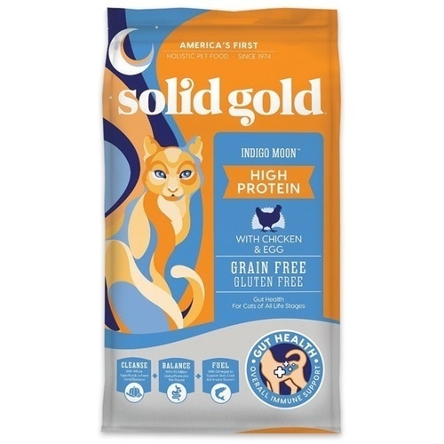 ソリッドゴールド インディゴムーン チキン&エッグ 全年齢猫用
