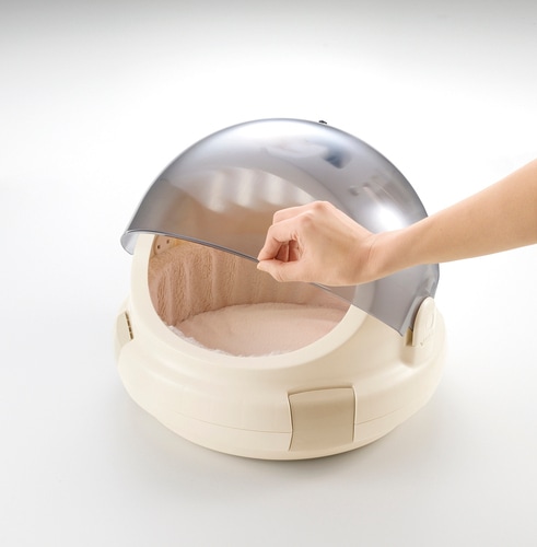 Richell ベージュキャリー Mサイズ リッチェル コロル おでかけネコ