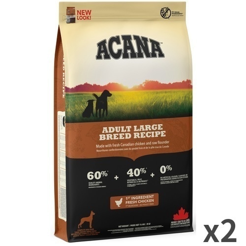 並行輸入品】 アカナ アダルト ラージブリード レシピ 大型犬 成犬用