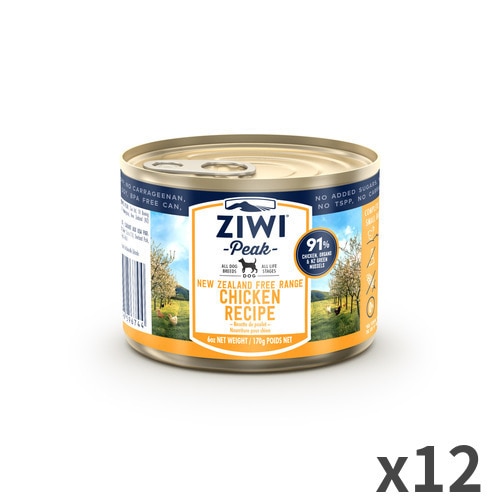ジウィピーク ZIWI Peak 犬缶 チキン レシピ 犬用 ドッグフード
