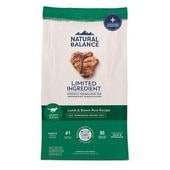 ナチュラルバランス ラム & 玄米 全犬種・成犬用 ドッグフード 10.8kg