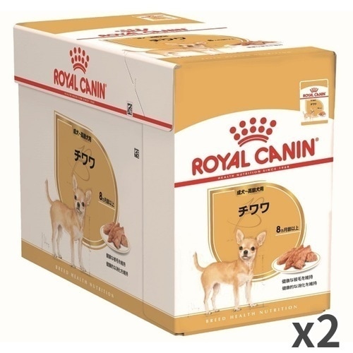 日本最安!ロイヤルカナン チワワ 12kg ドライフード ロイヤルカナン チワワ 成犬~高齢犬用 85g×12 ×2入