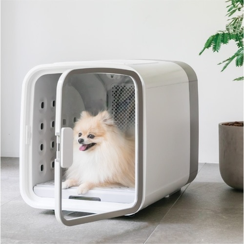 nello(ネロ) ペットドライルーム PD-B10-G グレー nello(ネロ) ペットドライルーム 犬・猫用 グレー PD-B10-G
