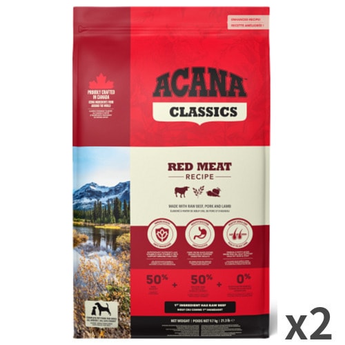 ドッグフード mina 並行輸入品】 アカナ クラシック レッドミートレシピ 全犬種 全年齢用