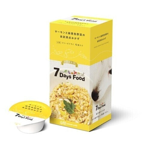 アニコムパフェ 7Days Food サーモンと緑黄色野菜の食欲満点おかず 犬
