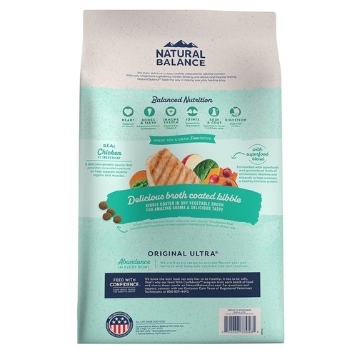 ナチュラルバランス オリジナル ウルトラ チキン＆スイートポテト 全犬