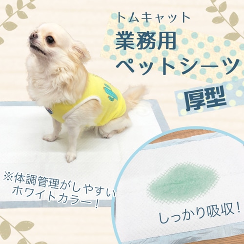 トムキャット 業務用ペットシーツ 厚型レギュラー 100枚 ×6袋入 | 犬