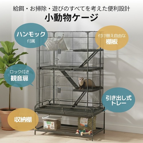 トムキャット 小動物ケージ D672 大型 | 小動物,ケージ | トムキャット