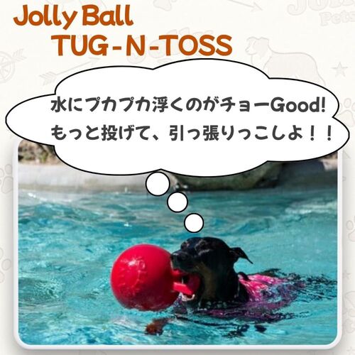 ジョリー ボール TUG-N-TOSS ブルー S | 犬用品,おもちゃ,ボール