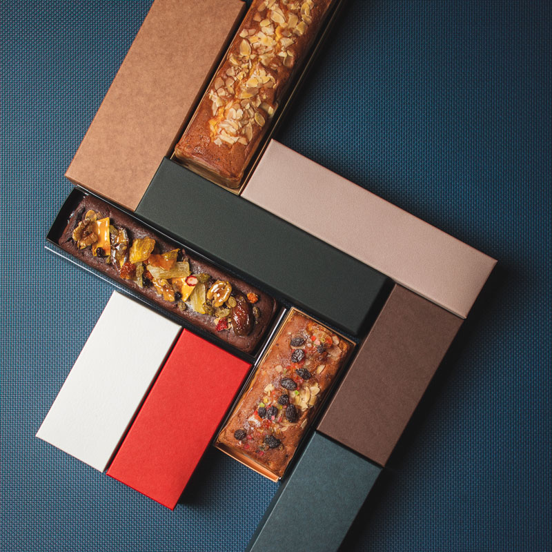 スリムパウンドケーキ用 コンビBギフト箱 （1セット50個入） | お菓子