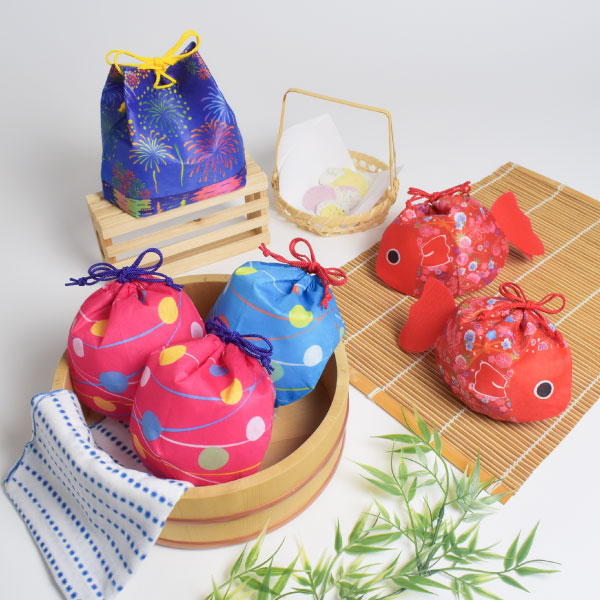 おてだま巾着 水風船FP（1セット20枚入～） | 不織布製品,不織布製季節