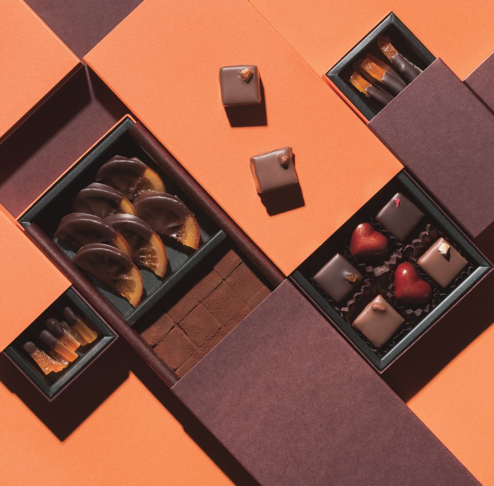 チョコ箱 ショコラスリーブ （ｱｿｰﾄ）【1セット100個入
