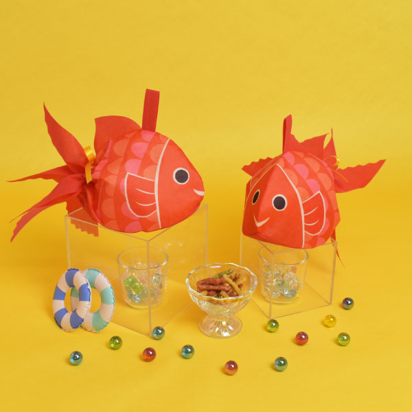 金魚 ポップうろこFP（1セット20枚入～） | 不織布製品,不織布製季節