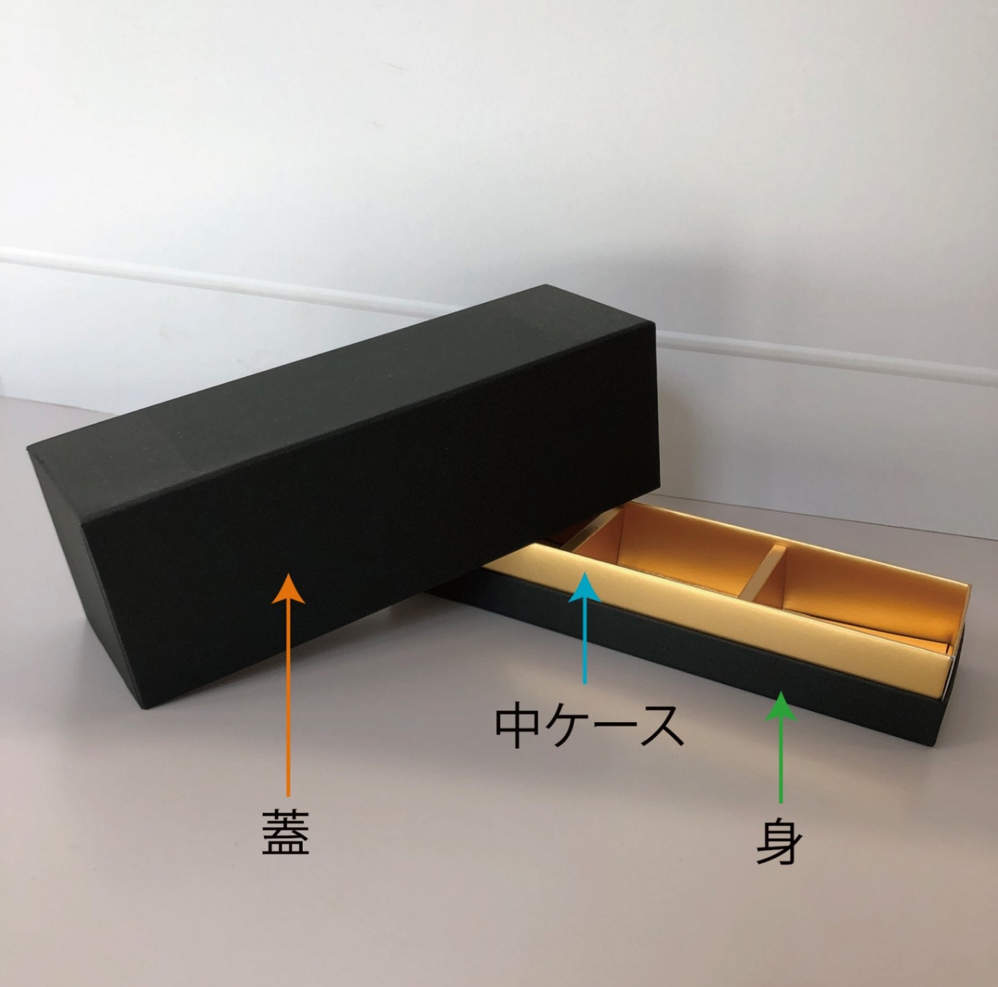 ジャム瓶用オリジナルギフト箱 コンビA 【3本用】 （1セット100個入
