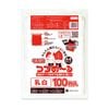 宅配袋 A4サイズ 0.060mm厚 乳白（100枚×12冊）|宅配ビニール袋|オーガンジー・ビニール製品