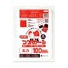 宅配袋 A4サイズ 0.060mm厚 乳白（100枚×6冊）|宅配ビニール袋|オーガンジー・ビニール製品