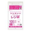 レジ袋 厚手タイプ 西日本25号  ブロック有 乳白 0.013mm厚（100枚×120冊）|厚手タイプ　乳白　ブロック有|レジ袋