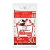 ごみ袋 30リットル 乳白半透明  0.015mm厚（10枚×100冊）|ごみ袋（ポリ袋）|ポリ袋