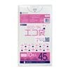ごみ袋 45リットル 半透明  0.030mm厚（10枚×60冊）|ごみ袋（ポリ袋）|ポリ袋