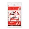 ごみ袋 90リットル 乳白半透明  0.025mm厚（10枚×40冊）|ごみ袋（ポリ袋）|ポリ袋