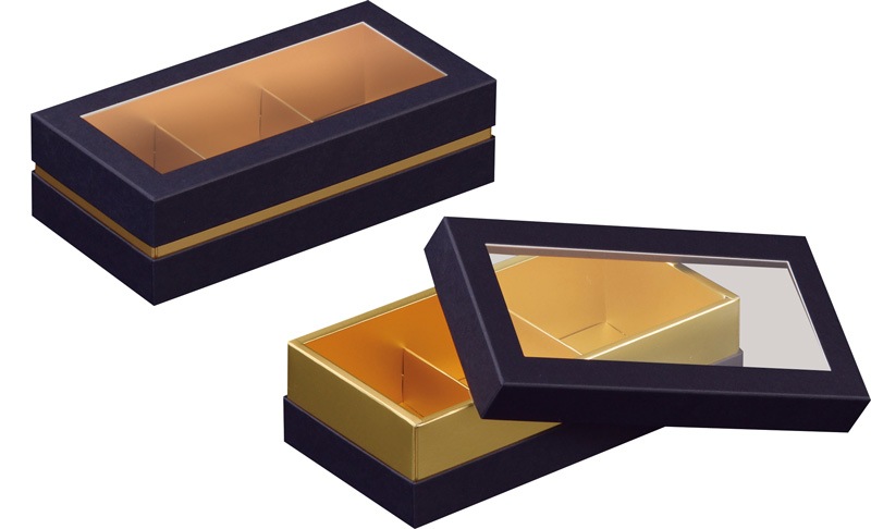 マカロン用 窓付コンビA 9ヶ用（1セット100個入） | お菓子用ギフト箱