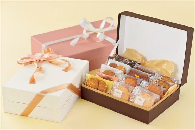 お菓子の箱 焼き菓子用ギフト箱 ヒンジ型【L】（1セット30個入） | お菓子用