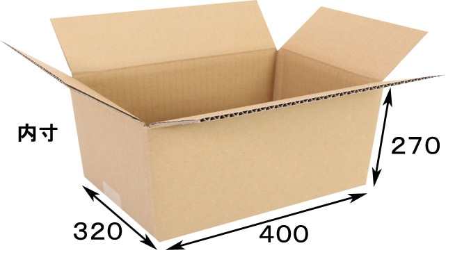 書類用ダンボール 400×320×270 （1セット30枚入） | 既