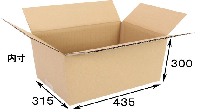 書類用ダンボール 435×315×300 （1セット30枚入） | 既