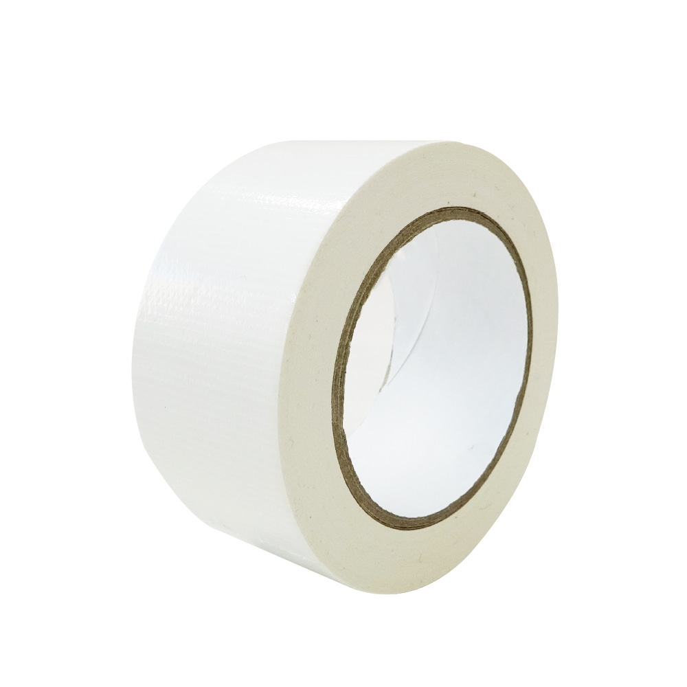布粘着テープ 0.020mm厚 50mm×25M 白 （30巻入り） | テープ,布