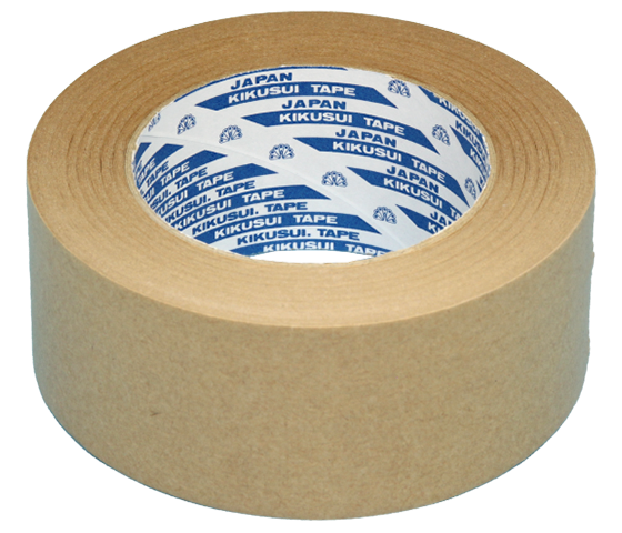 菊水テープ 菊水クラフトテープ BKL 0.130mm厚 50mm×50M 茶（50巻