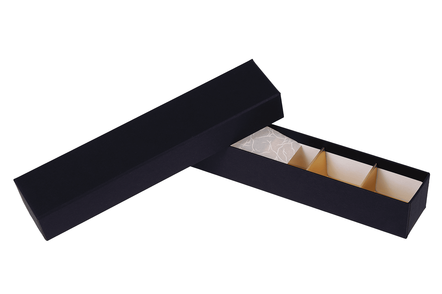 チョコ箱 フェザー スリム（5仕切）【1セット200個入】 | チョコレート