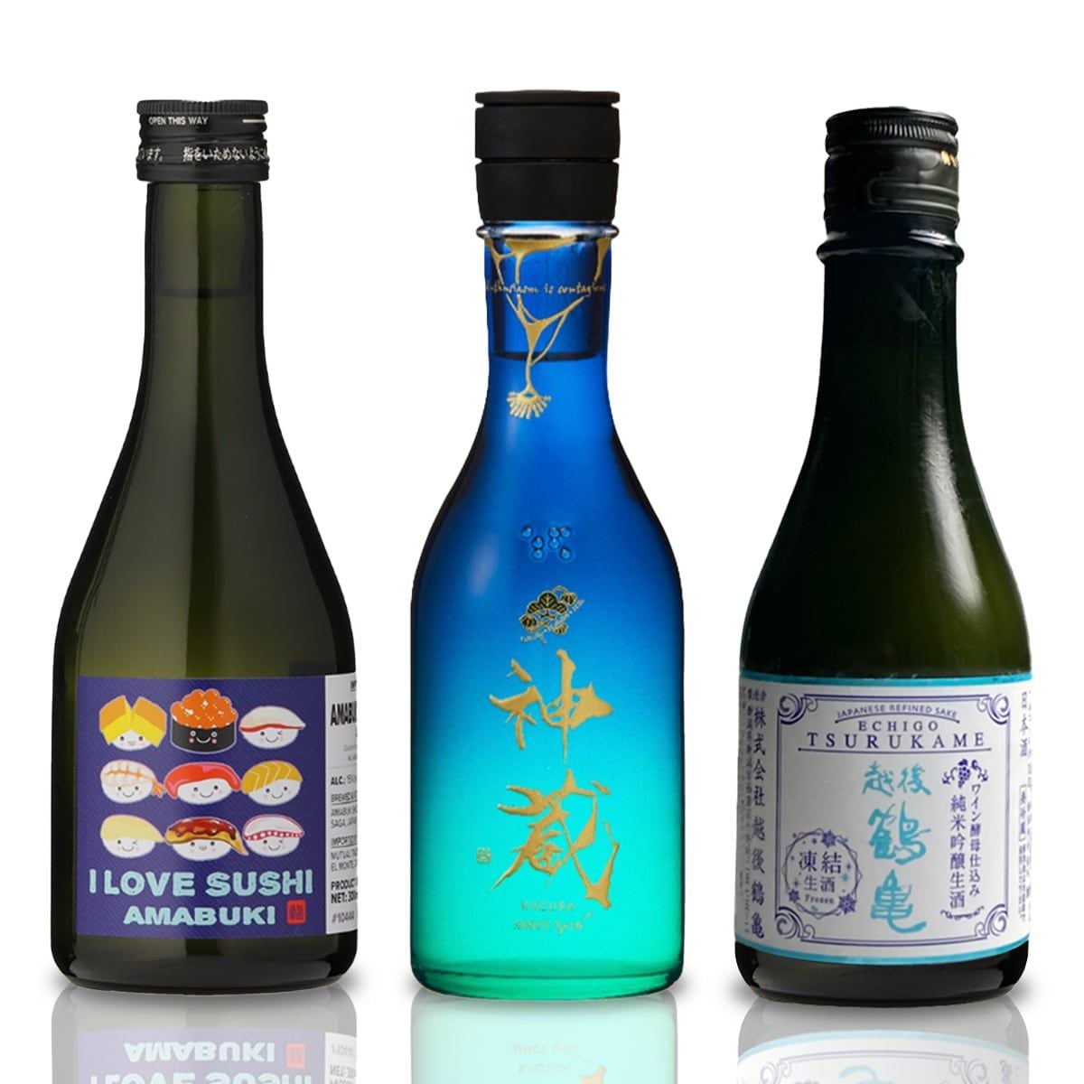【凍眠生酒ギフト】北陸・関西・九州を味わう　300ml×3本セット