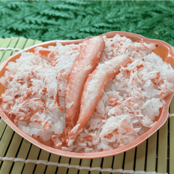 【上野水産】FLASHFREEZING 紅華盛り かに寿司 130ｇ