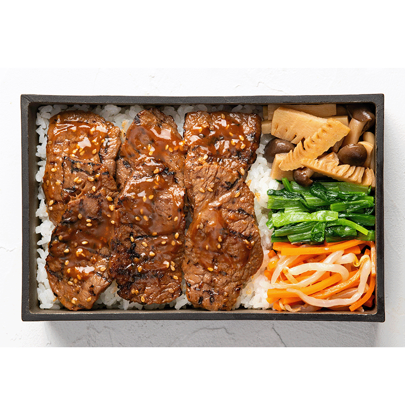 【TOMIN KITCHEN】牛味噌漬け弁当１人前(弁当385g)