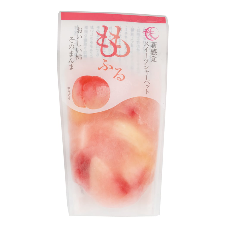 新感覚ももシャーベット ももふる 120g(選べる5品種)