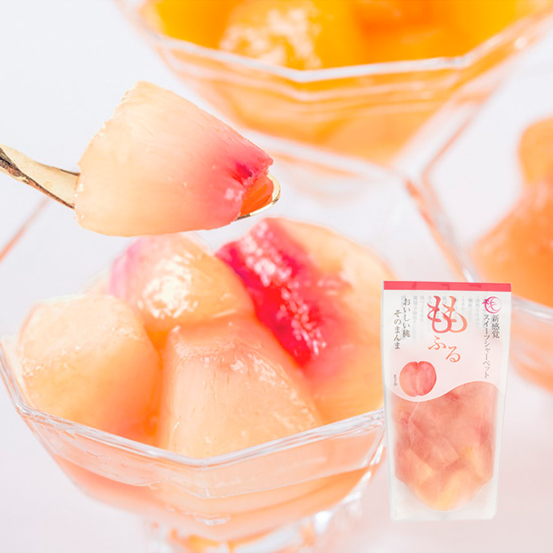 新感覚ももシャーベット ももふる 120g(選べる5品種)