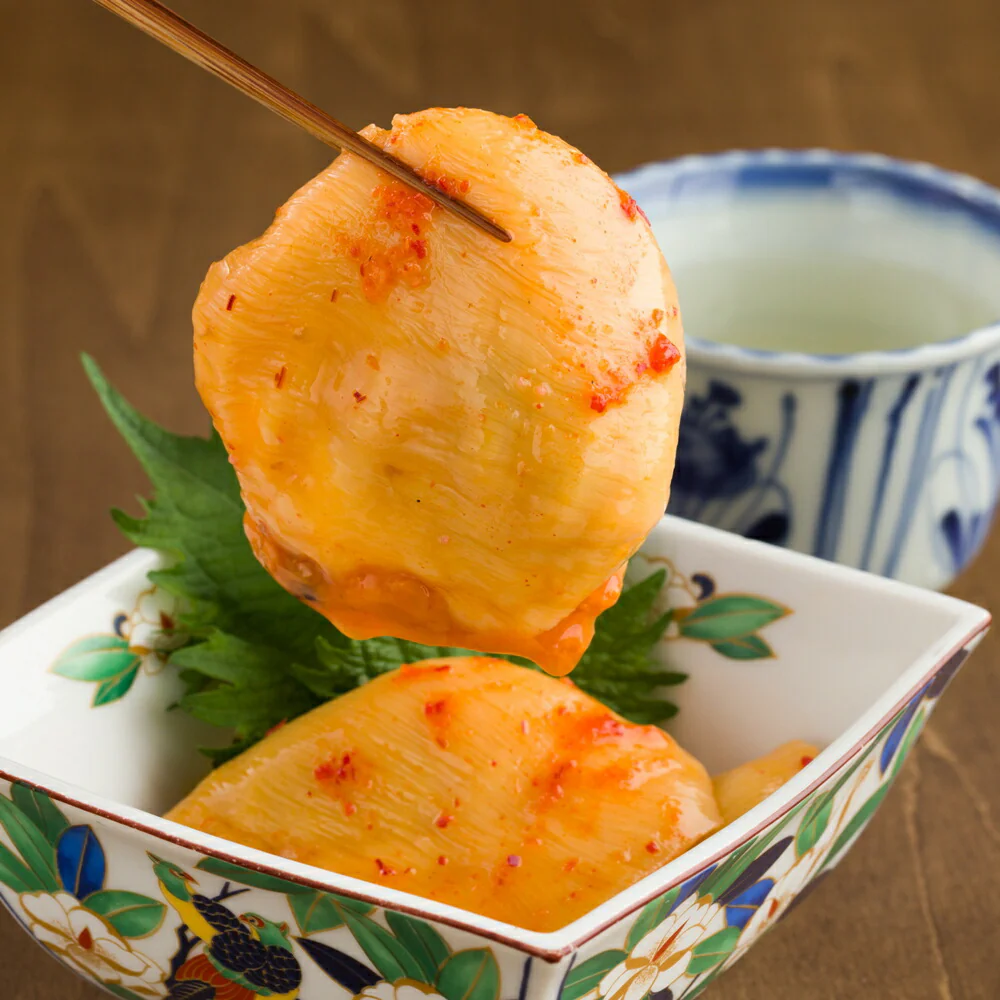 【宮城県産ホヤの極み認定】ホヤキムチ漬け150g※この商品は1回の注文で最大2個まで