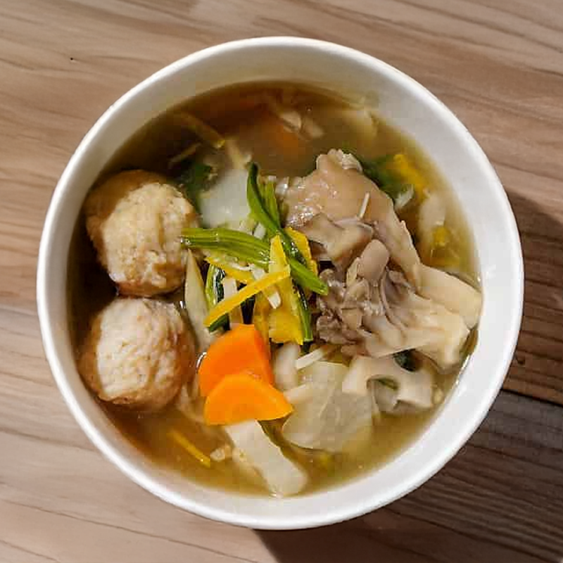 【かかし亭】選べるゴロゴロ野菜スープ