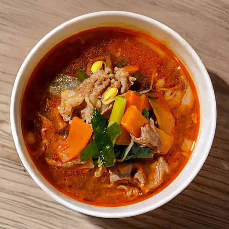 【かかし亭】選べるゴロゴロ野菜スープ