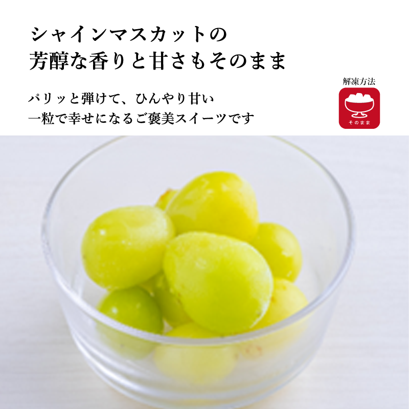 お好きなフルーツが選べる【凍眠フルーツ】