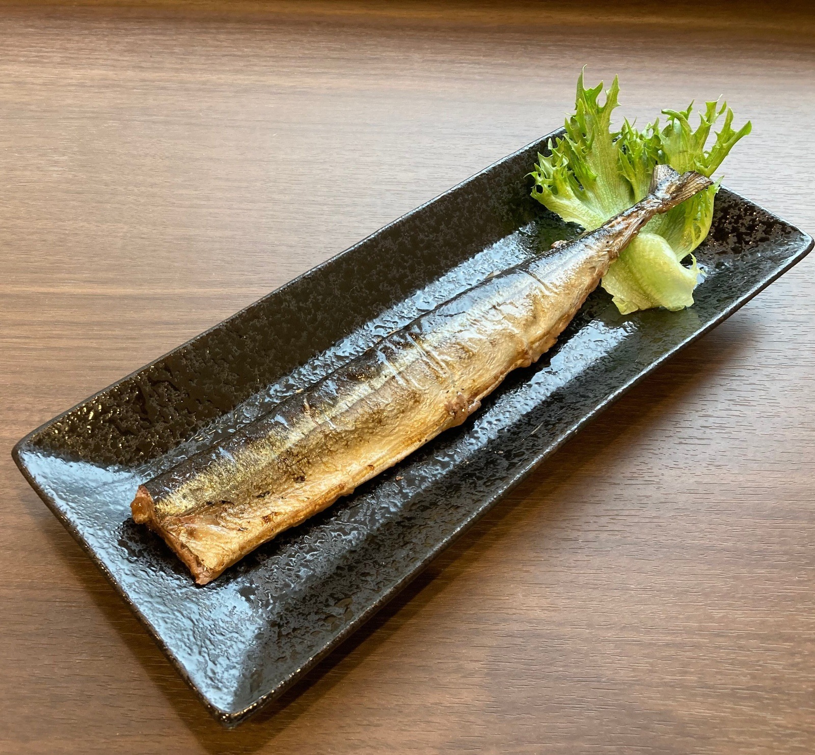 【マルカツ福島商店】骨まで食べられる冷凍サンマ塩焼き　1本