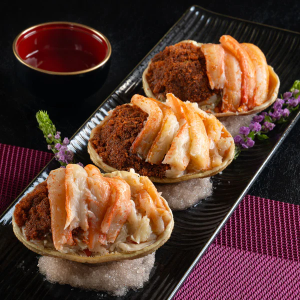 【メーカー・産地直送】〈天の酒喰食房〉セイコ蟹の甲羅盛り（70g×3個入り）