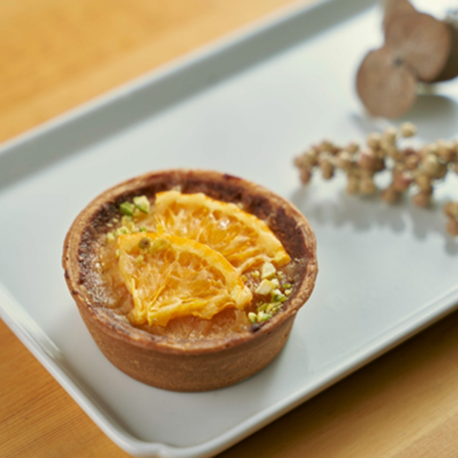 【ウチルカ】焼きタルト（オレンジピスタチオ）