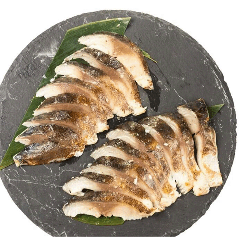 炙りしめさばお造り用80g(真サバ)【三陸/寒さば】