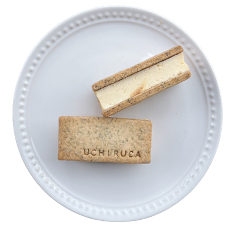 【ウチルカ】アイスチーズケーキサンド（アールグレイ）