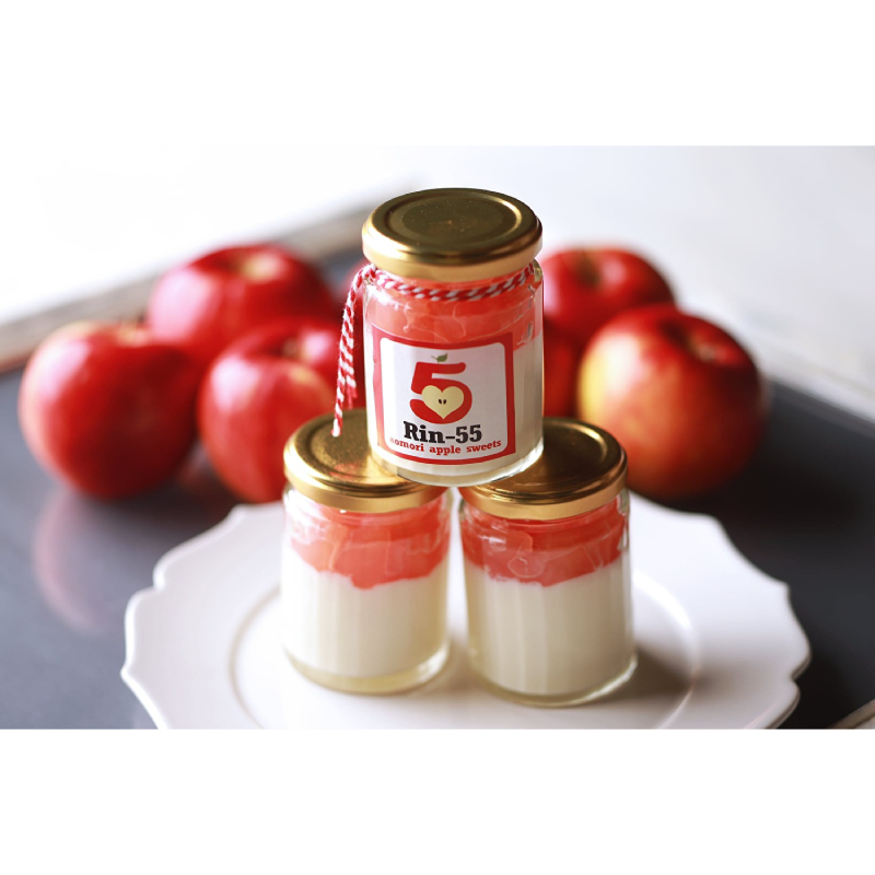 【RIN-55】青森りんごのミルクプリン