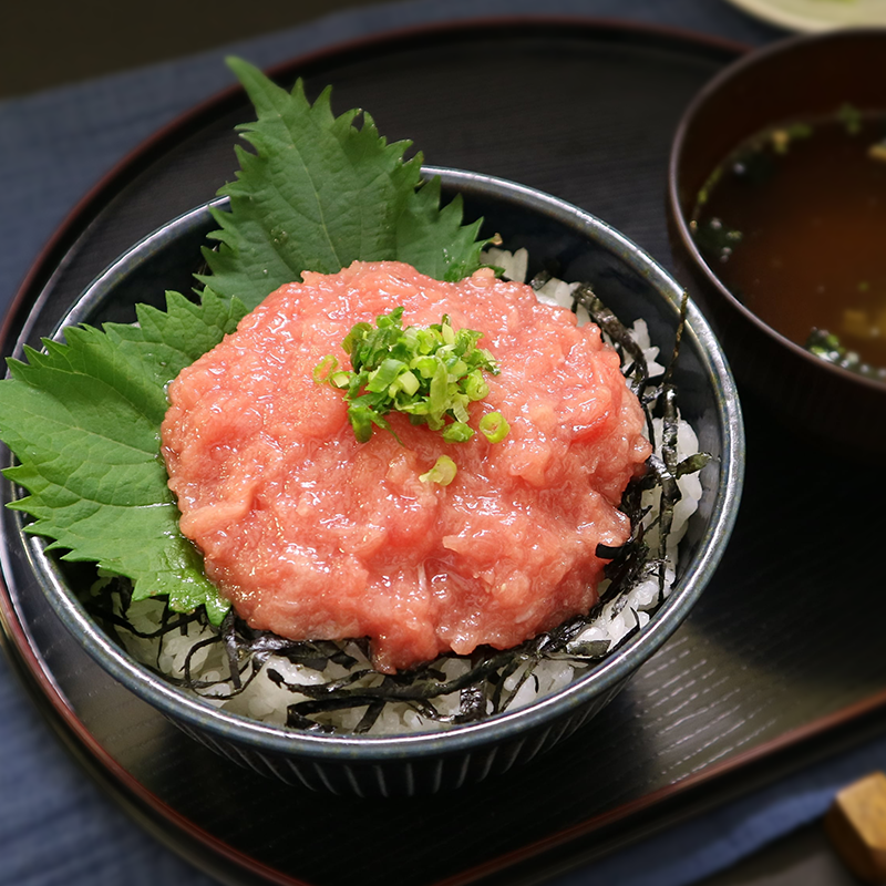 【東信水産】本鮪たたき丼セット(ネタと酢飯)　