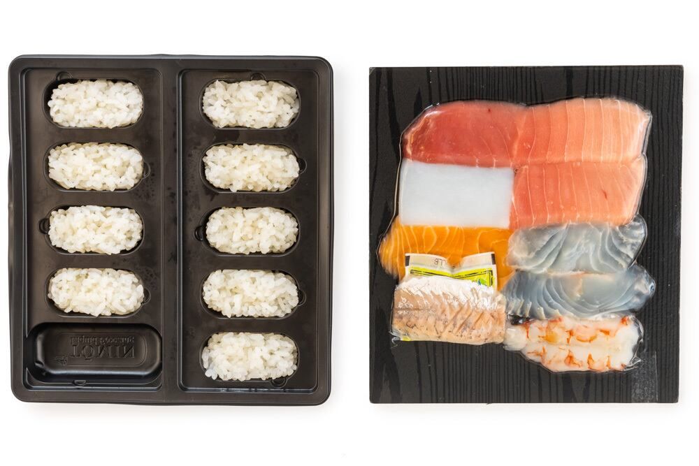 【東信水産】寿司種9貫セット(ネタとシャリ玉)