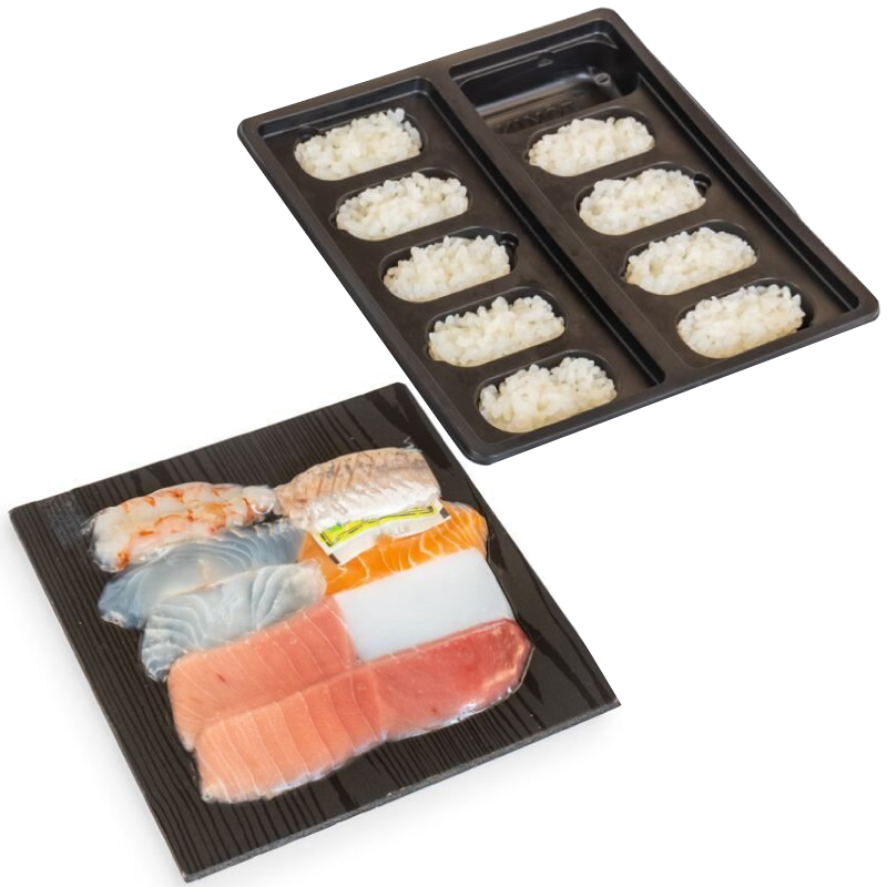 東信水産】寿司種9貫セット(ネタとシャリ玉)